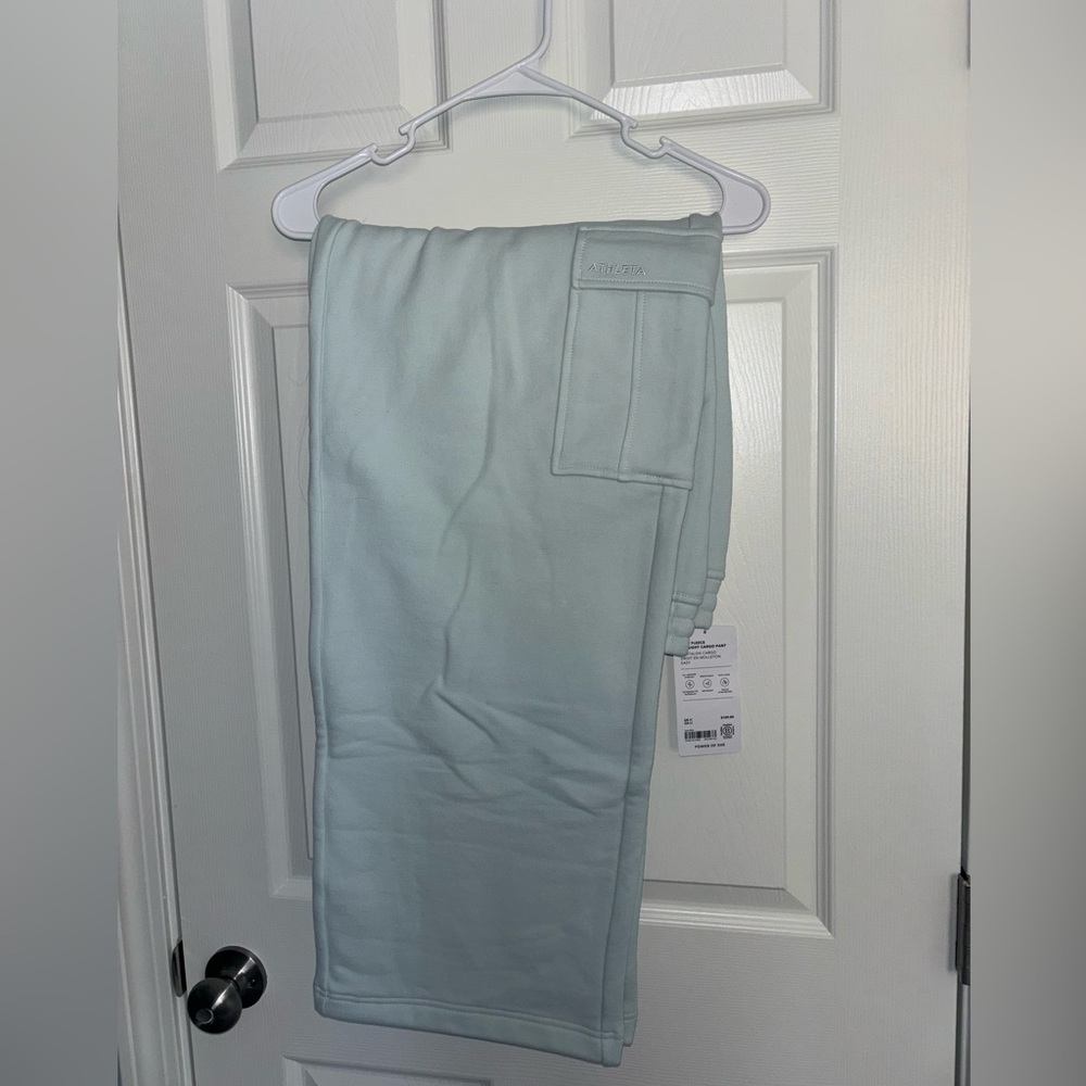 Athleta Fleece Cargo Pants - Picture 3 of 4